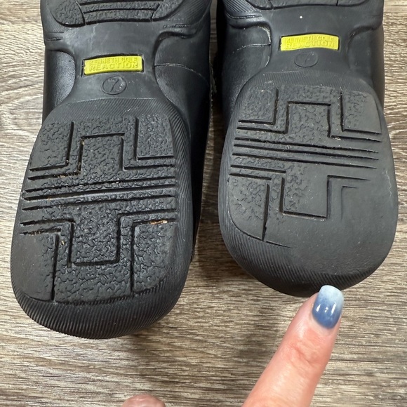 Kenneth Cole Reaction Shoes Men sz:7 Black Loafer Office Preppy Classic Comfort - Picture 4 of 8